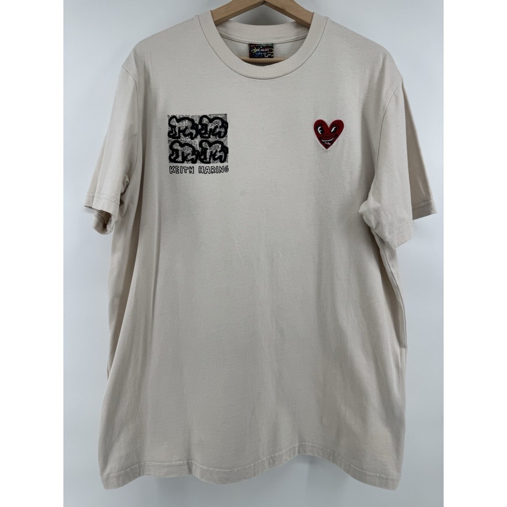 Keith Haring x Shoe Palace graphic Shirt Size Large - Picture 1 of 5